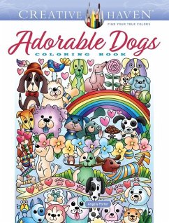 Creative Haven Adorable Dogs Coloring Book - Porter, Angela