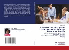 Application of total quality management philosophy-Parastatals, Zambia - Simundi, Lucy