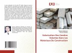 Valorisation Des Cendres Volantes Dans Les Materiaux De Construction