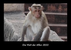 Die Welt der Affen 2022 Fotokalender DIN A3 - Tobias Becker