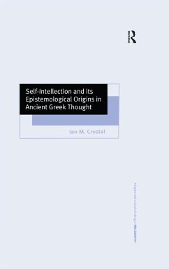 Cover Self-Intellection and its Epistemological Origins in Ancient Greek Thought (eBook, PDF)
