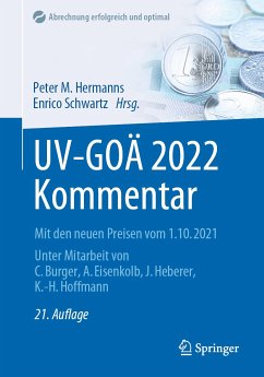 UV-GOÄ 2022 Kommentar (eBook, PDF)