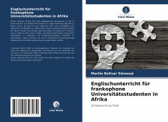 Englischunterricht für frankophone Universitätsstudenten in Afrika - Siéwoué, Martin Bolivar