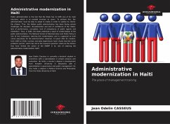 Administrative modernization in Haiti - Casseus, Jean Odelin