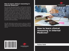 How to learn clinical reasoning in Internal Medicine? - Saïd, Fatma