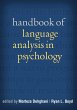Handbook of Language Analysis in... - Bild 1