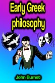 Early Greek philosophy (eBook, ePUB)