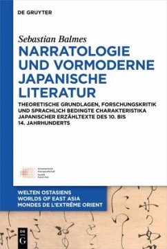 Narratologie und vormoderne japanische Literatur - Balmes, Sebastian
