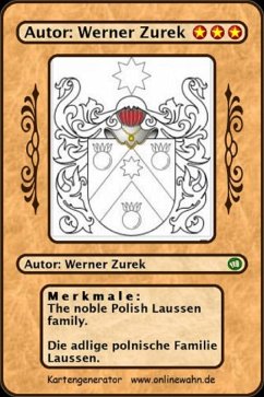 Cover The noble Polish Laussen family. Die adlige polnische Familie Laussen. (eBook, ePUB)