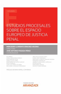 Estudios procesales sobre el espacio europeo de justicia penal (eBook, ePUB) - Llorente Sánchez-Arjona, Mercedes