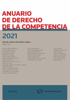 Anuario de Derecho de la Competencia 2021 (eBook, ePUB) - Recuerda Girela, Miguel Ángel