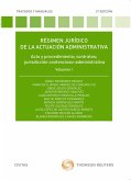 Régimen jurídico de la actuación administrativa. Volumen I (eBook, ePUB)