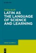Latin as the Language of Science and... - Bild 1