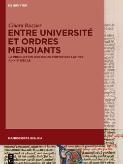 Entre Université et ordres mendiants - Ruzzier, Chiara