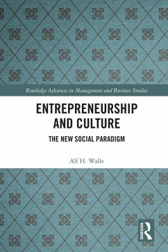 Entrepreneurship and Culture (eBook, ePUB) - Walle, Alf H.