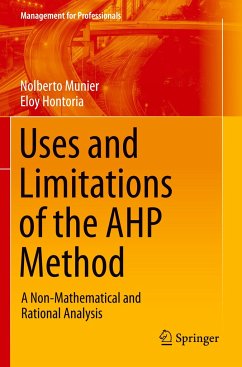 Uses and Limitations of the AHP Method - Munier, Nolberto;Hontoria, Eloy