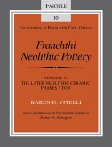 Franchthi Neolithic Pottery, Volume 2 (eBook, ePUB)