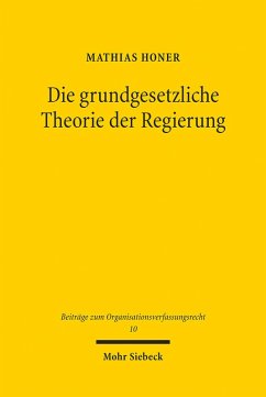 Die grundgesetzliche Theorie der Regierung (eBook, PDF) - Honer, Mathias