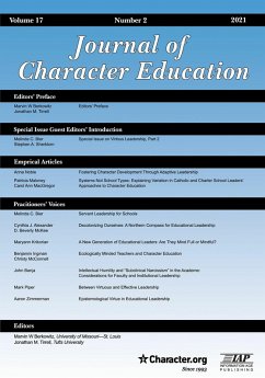Cover Journal of Character Education (eBook, PDF)