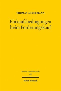 Cover Einkaufsbedingungen beim Forderungskauf (eBook, PDF)