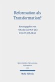 Reformation als Transformation? (eBook, PDF)