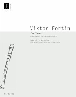 Cover For Teens Altblockflöte im Gruppenunterricht, Material für den Anfang mit Spielstücken