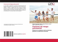 Factores de riesgo psicosocial - Hernández Riaño, Helman;Romero Bernal, Brayan;Plaza Gómez, María Trinidad