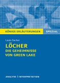 Löcher. Die Geheimnisse von Green Lake von Louis Sachar.Textanalyse und Interpretation mit ausführlicher Inhaltsangabe und Abituraufgaben mit Lösungen. (eBook, PDF)