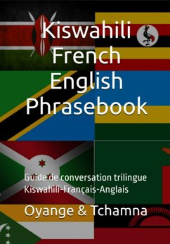 Cover Swahili-French-English Phrasebook (eBook, ePUB)