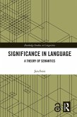 Significance in Language (eBook, PDF)