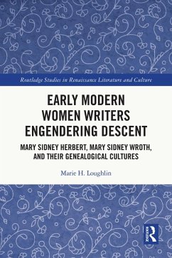 Cover Early Modern Women Writers Engendering Descent (eBook, ePUB)