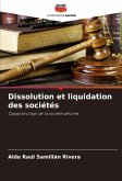 Dissolution et liquidation des sociétés