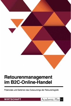 Retourenmanagement im B2C-Online-Handel. Potenziale und Gefahren des Outsourcings der Retourenlogistik - Anonymous