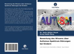 Bewertung des Wissens über Autismus-Spektrum-Störungen bei Kindern - Akhtar Hayat, Dr. Aalia;Habib Meny, Areej
