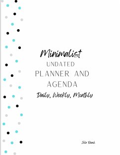 Minimalist 12-Month Undated Planner and Agenda - Beach, Jola