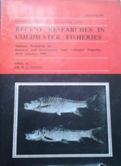 Recent Researches in Cold Water Fisheries (eBook, ePUB) - Sehgal, K. L.