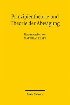 Cover Prinzipientheorie und Theorie der Abwägung (eBook, PDF)