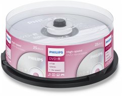 1x25 Philips DVD-R 4,7GB 16x SP