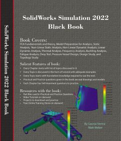 SolidWorks Simulation 2022 Black Book (eBook, ePUB) - Verma, Gaurav; Weber, Matt