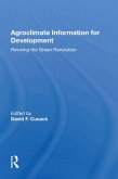 Agroclimate Information For Development (eBook, ePUB)