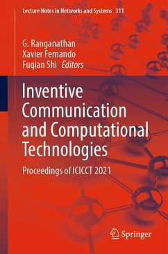 Inventive Communication and Computational Technologies (eBook, PDF)