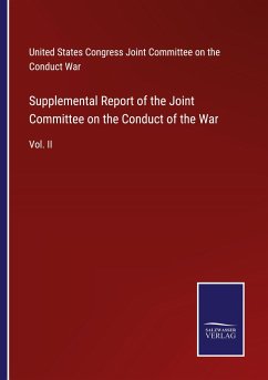 Cover Supplemental Report of the Joint Committee on the Conduct of the War