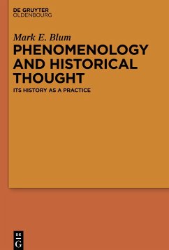 Cover Phenomenology and Historical Thought