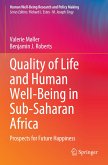 Quality of Life and Human Well-Being in Sub-Saharan Africa