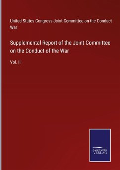 Cover Supplemental Report of the Joint Committee on the Conduct of the War