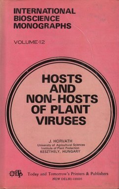 International Bioscience Monographs: Hosts & Non Hosts Of Plant Viruses (eBook, ePUB) - Horvath, J.