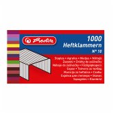 Herlitz Heftklammer No.10 verzinkt 1000 Stück