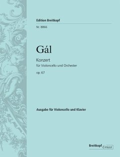 Cover Konzert für Violoncello und Orchester op.67 für Violoncello und Klavier