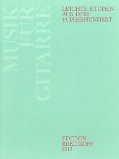 Cover Leichte Etüden aus dem 19. Jahrhundert für Gitarre