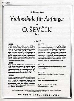 Cover Violinschule für Anfänger op.6,3